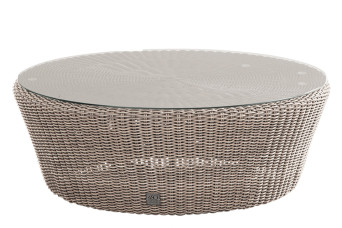 Koffietafel Rond Valentine | Wicker Pure | 4 Seasons Outdoor Tuinmeubelen